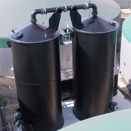 Biogas Entschwefelung desulfurisation